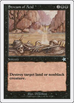 Stream of Acid card from Starter 1999