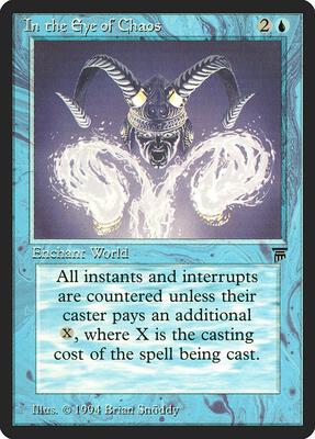 In the Eye of Chaos card from Legends