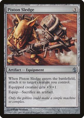 Piston Sledge card from Mirrodin Besieged