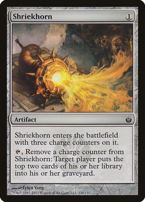 Shriekhorn card from Mirrodin Besieged