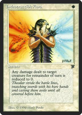 Indestructible Aura card from Legends
