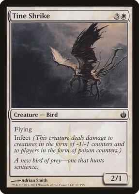 Tine Shrike card from Mirrodin Besieged