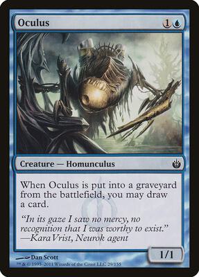 Oculus card from Mirrodin Besieged