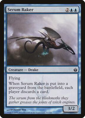 Serum Raker card from Mirrodin Besieged