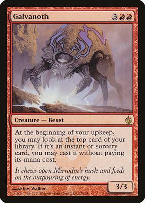 Galvanoth card from Mirrodin Besieged