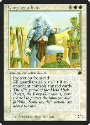 Ivory Guardians card from Legends