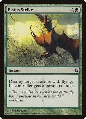 Pistus Strike card from Mirrodin Besieged