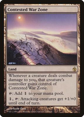 Contested War Zone card from Mirrodin Besieged