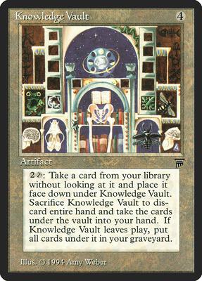 Knowledge Vault card from Legends