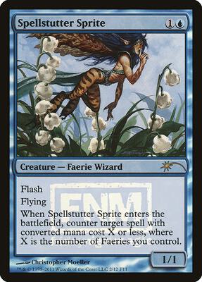 Spellstutter Sprite card from FNM Promos