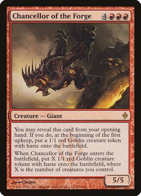 Chancellor of the Forge card from New Phyrexia