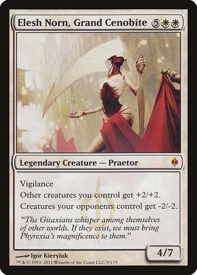 Elesh Norn, Grand Cenobite card from New Phyrexia