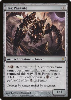 Hex Parasite card from New Phyrexia