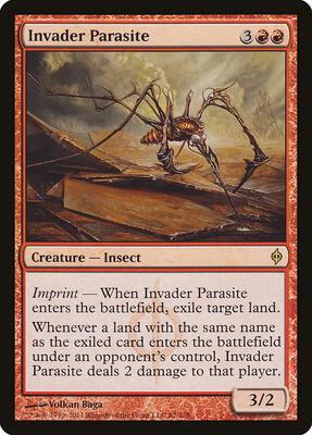 Invader Parasite card from New Phyrexia