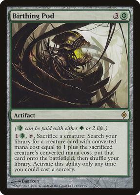 Birthing Pod card from New Phyrexia