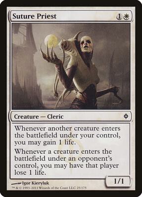 Suture Priest card from New Phyrexia