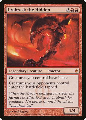 Urabrask the Hidden card from New Phyrexia