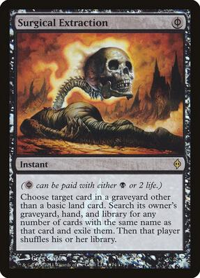 Surgical Extraction card from Buy-A-Box Promos