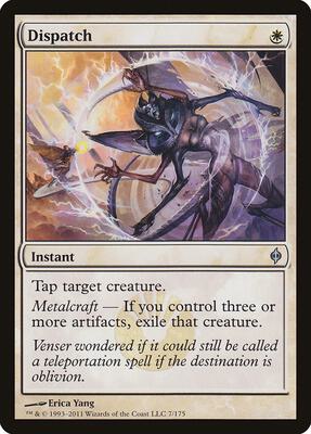 Dispatch card from New Phyrexia