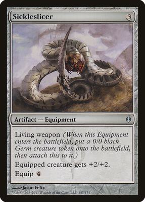 Sickleslicer card from New Phyrexia