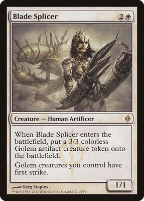 Blade Splicer card from New Phyrexia