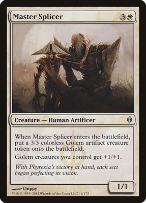 Master Splicer card from New Phyrexia