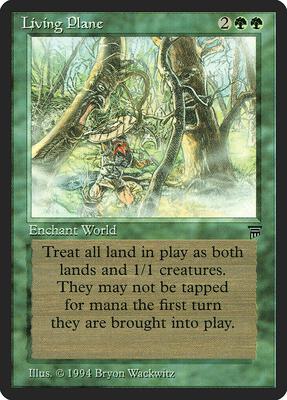 Living Plane card from Legends