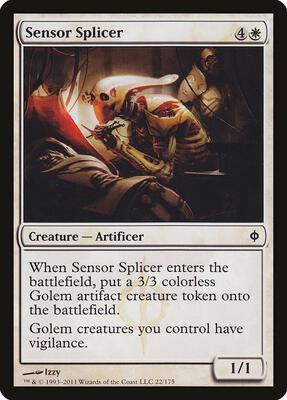 Sensor Splicer card from New Phyrexia
