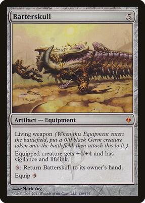 Batterskull card from New Phyrexia
