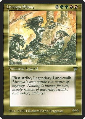 Livonya Silone card from Legends