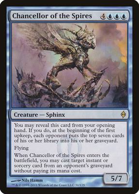 Chancellor of the Spires card from New Phyrexia