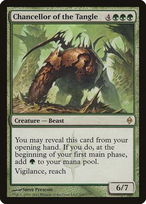 Chancellor of the Tangle card from New Phyrexia
