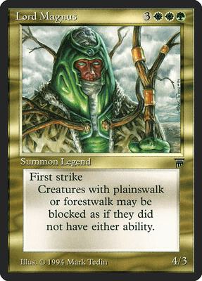Lord Magnus card from Legends