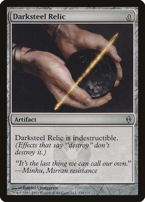 Darksteel Relic card from New Phyrexia