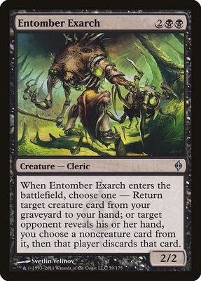 Entomber Exarch card from New Phyrexia