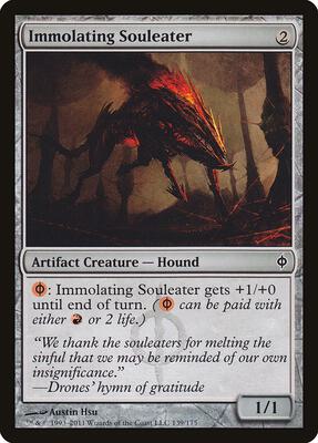 Immolating Souleater card from New Phyrexia