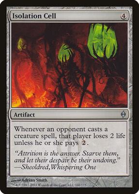 Isolation Cell card from New Phyrexia