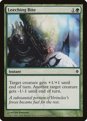 Leeching Bite card from New Phyrexia