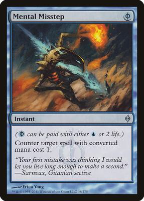 Mental Misstep card from New Phyrexia