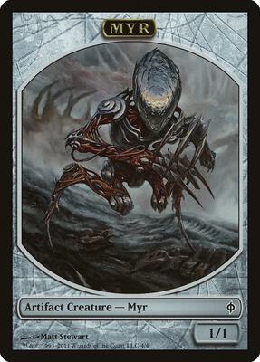 Myr Token card from New Phyrexia