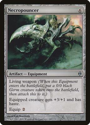 Necropouncer card from New Phyrexia