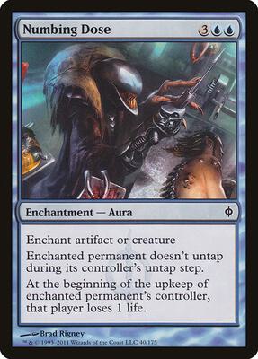 Numbing Dose card from New Phyrexia