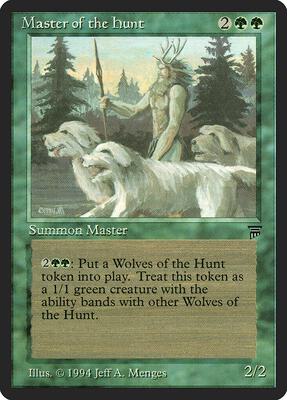 Master of the Hunt card from Legends