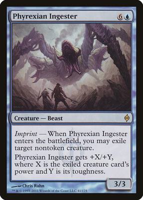 Phyrexian Ingester card from New Phyrexia