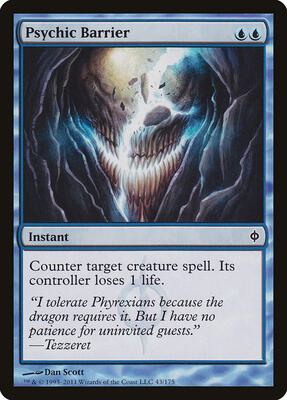 Psychic Barrier card from New Phyrexia