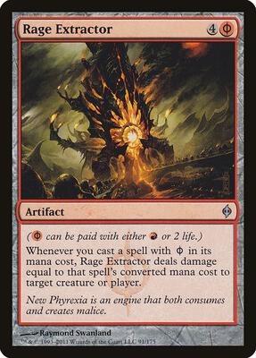 Rage Extractor card from New Phyrexia