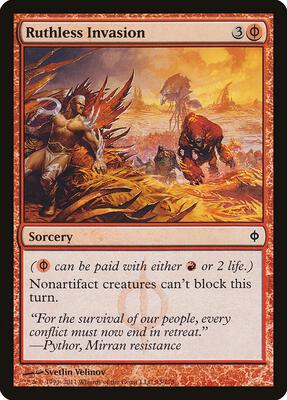 Ruthless Invasion card from New Phyrexia