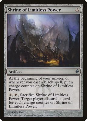 Shrine of Limitless Power card from New Phyrexia
