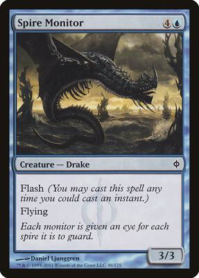 Spire Monitor card from New Phyrexia