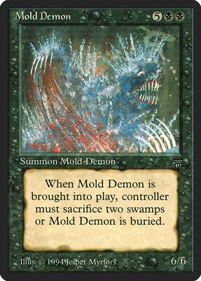 Mold Demon card from Legends